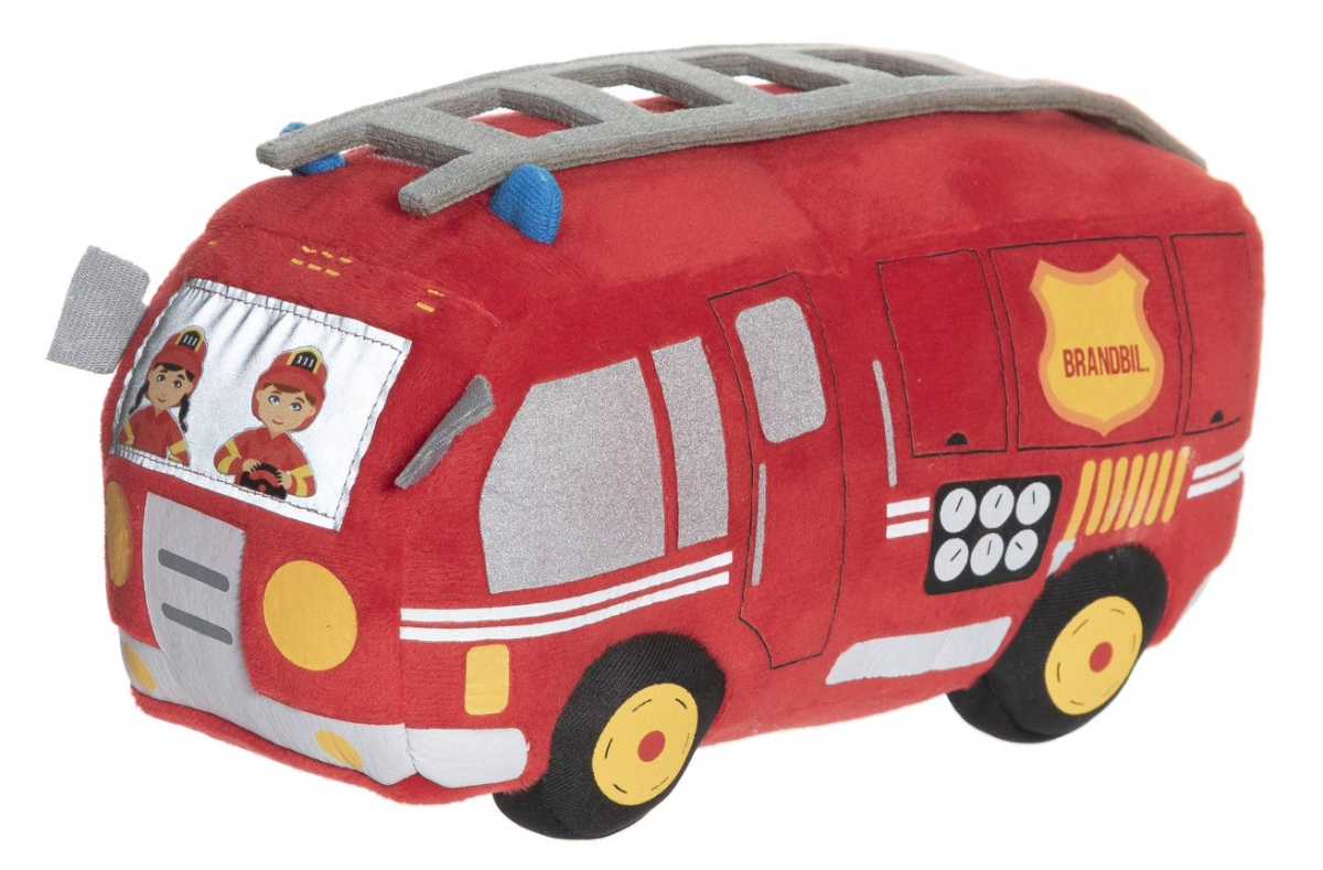 Plüsch Feuerwehrauto 20 cm
