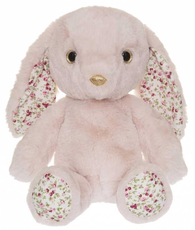 Plüsch Hase Flora rosa 35 cm