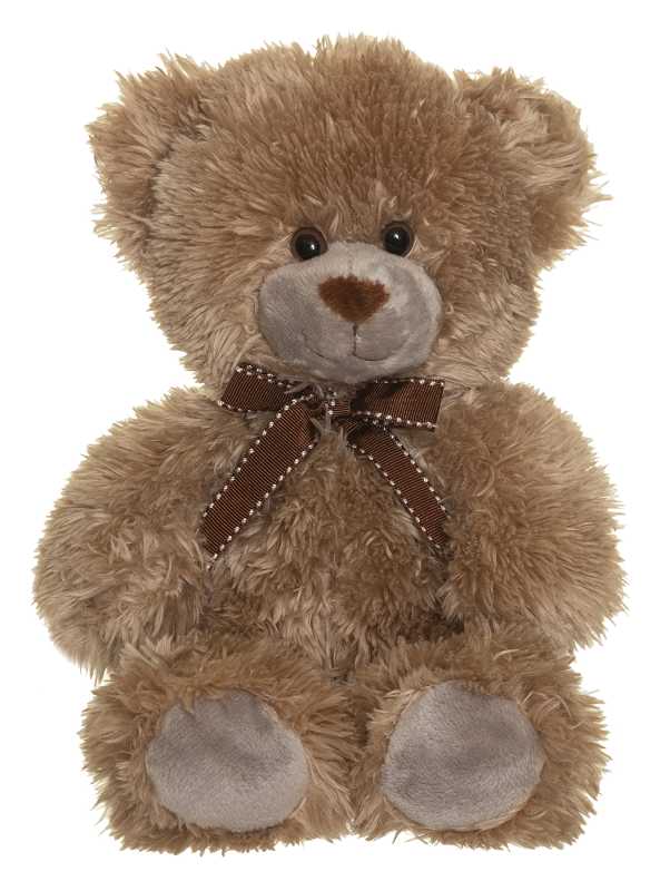 Plüsch Teddy Roger beige mit Halsschleife 25 cm