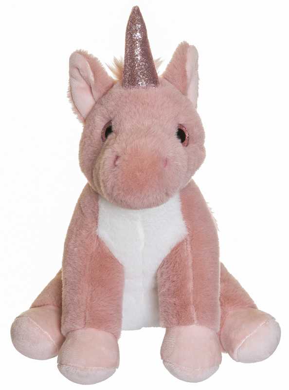 Plüsch Einhorn rosa  25 cm