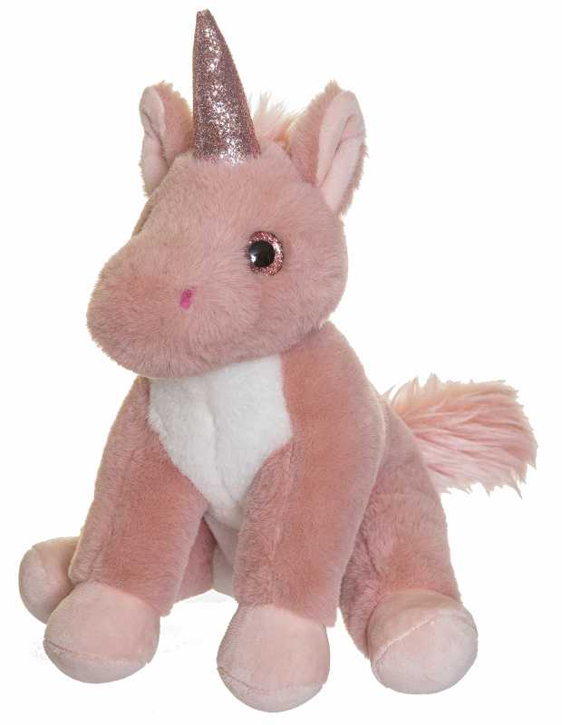 Plüsch Einhorn rosa  25 cm