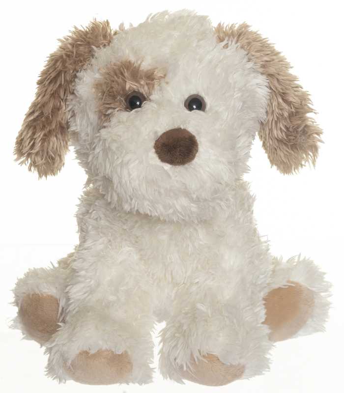 Plüsch Hund Selma creme 25 cm