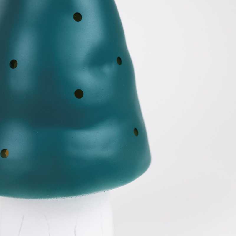 Nachtlicht kleiner Pilz Teal