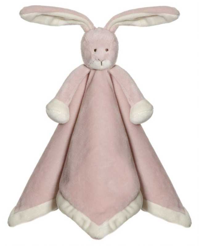 Diinglisar Special Edition, Schmusetuch Hase pink 35/35 CM