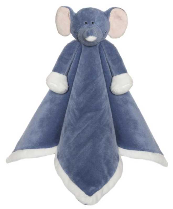 Plüsch Schmusetuch Diinglisar Elefant blau 35 cm