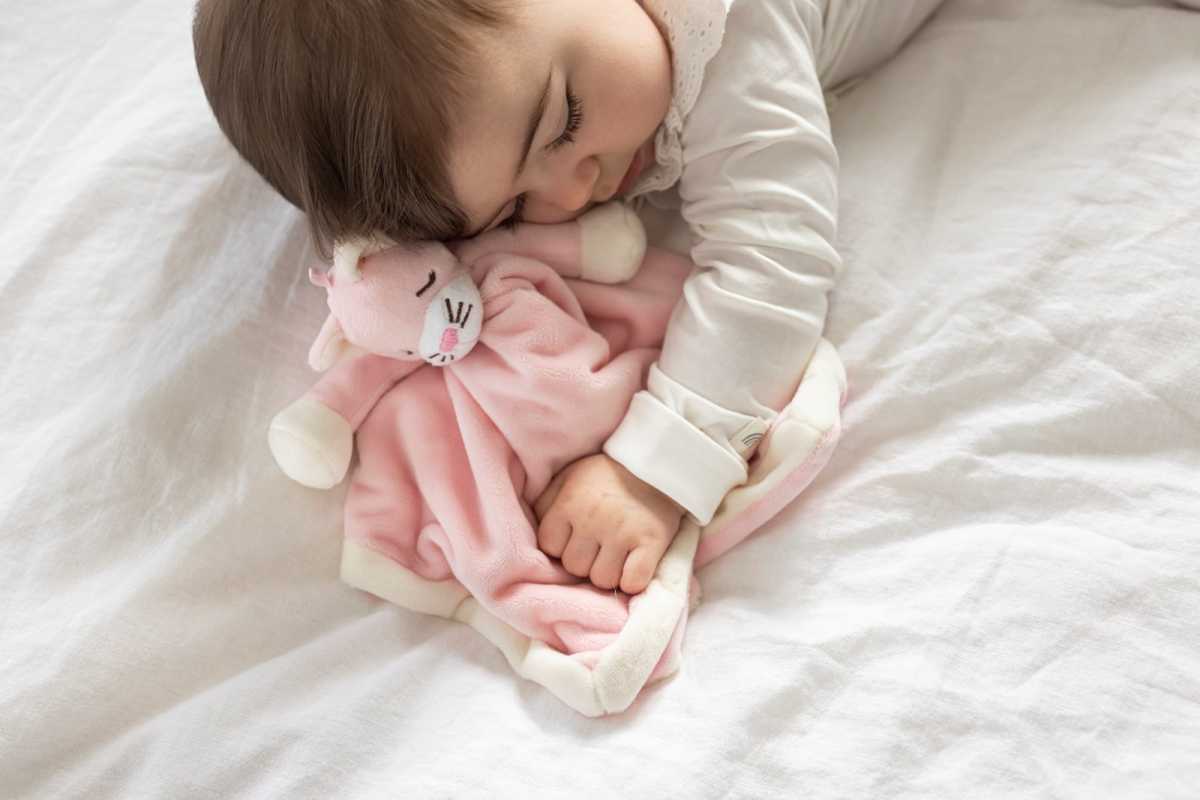 Schmusetuch Kätzchen pink 35 cm