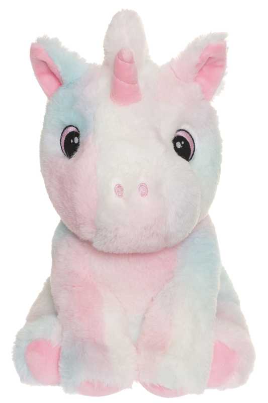Einhorn, Regenbogenfarbig, rosa, 26 cm