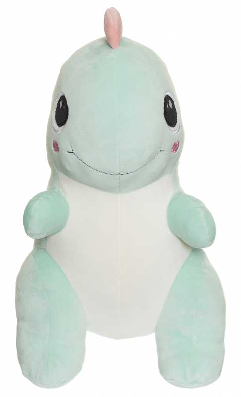 Squeezie, Dino sitzend, pistazien, 24 cm