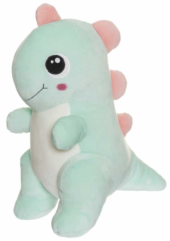 Squeezie, Dino sitzend, pistazien, 24 cm