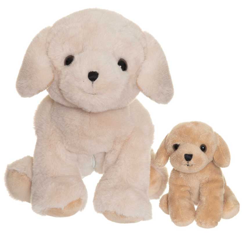 Plüsch Hund Tess 30 cm mit Baby