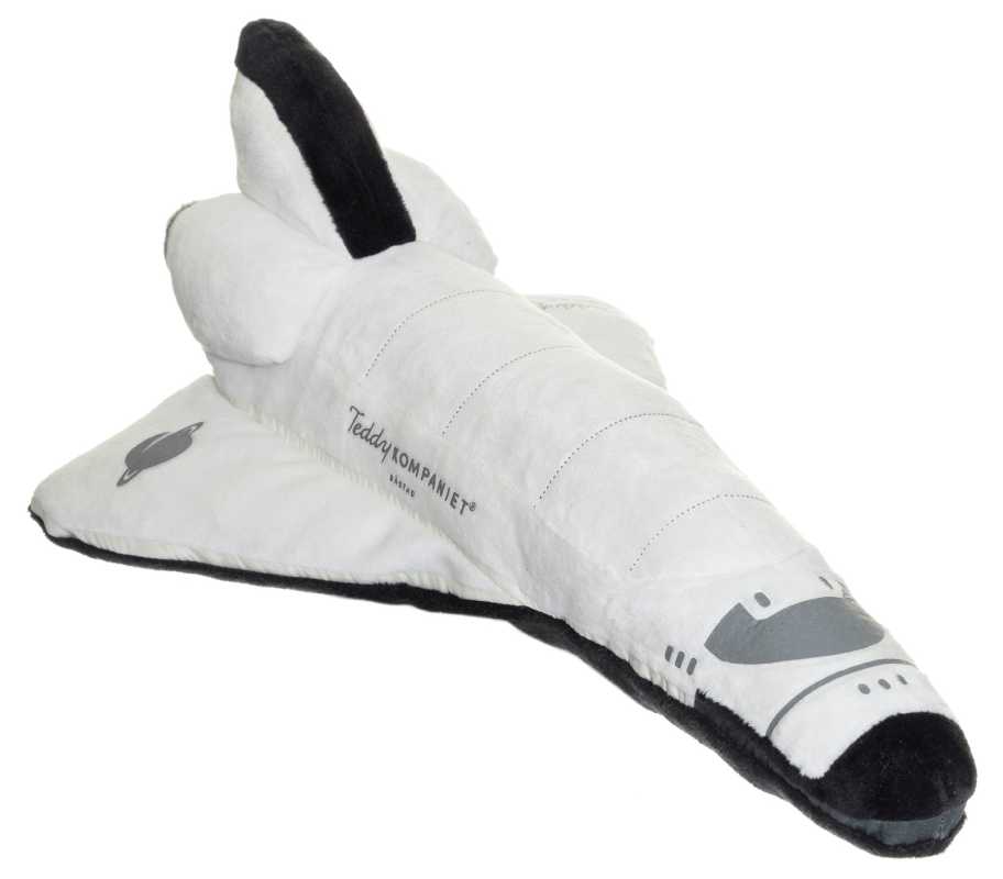 Plüsch Raumschiff 'Glow in the Dark' 33 cm