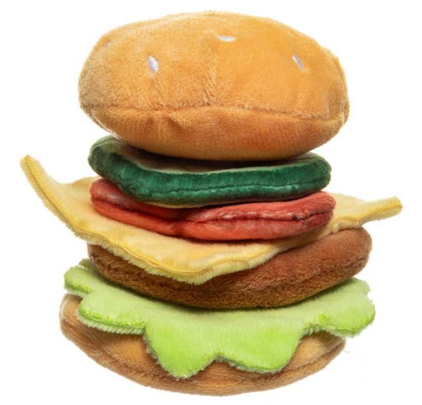 Plüsch Spielset 'Burger Menu'