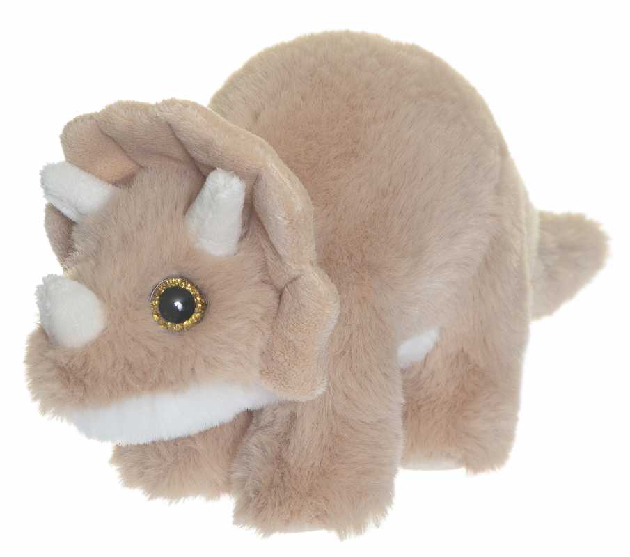 Plüsch Triceratops apricot 25 cm