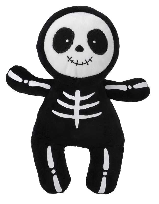 Plüsch Glow-in-the-dark Skelett  26 cm