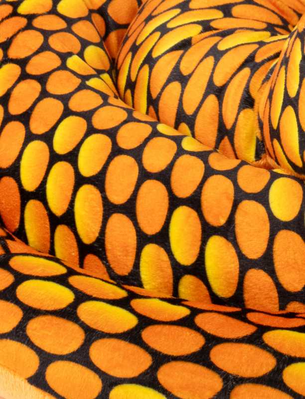 Riesenschlange orange 200  cm