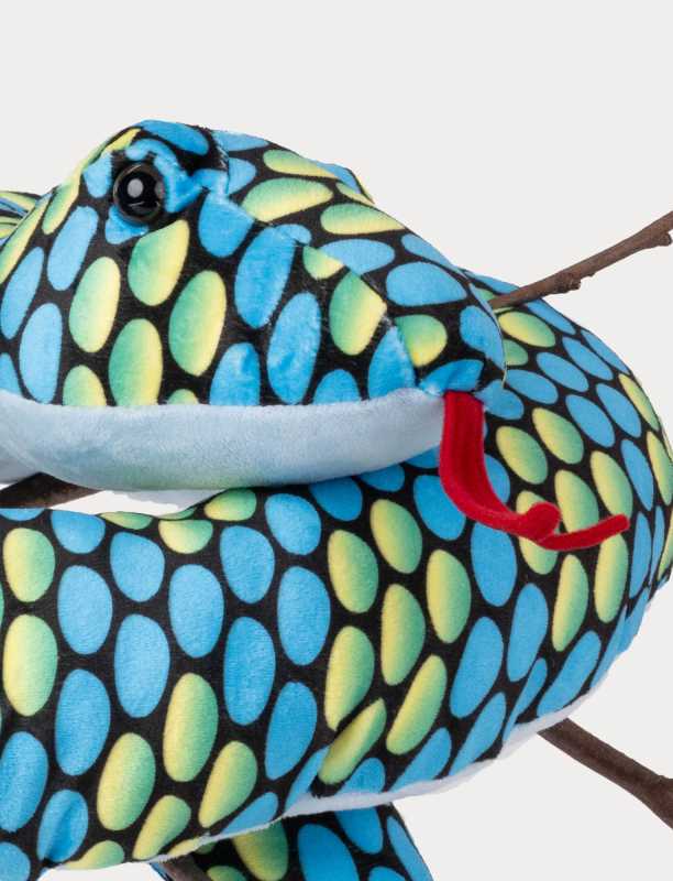 Riesenschlange blau 200  cm