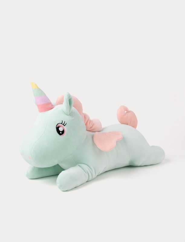 Liegendes Einhorn, Pistazie 35 cm