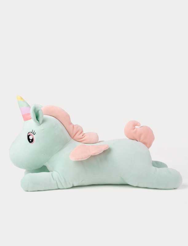 Liegendes Einhorn, Pistazie 52 cm
