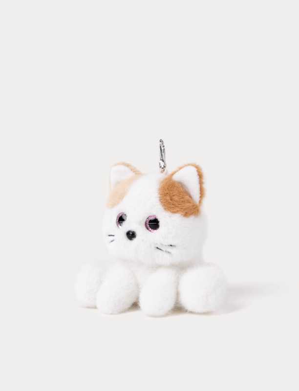 Taschenanhänger Tiere 10  cm, 4-fach ass. im Display