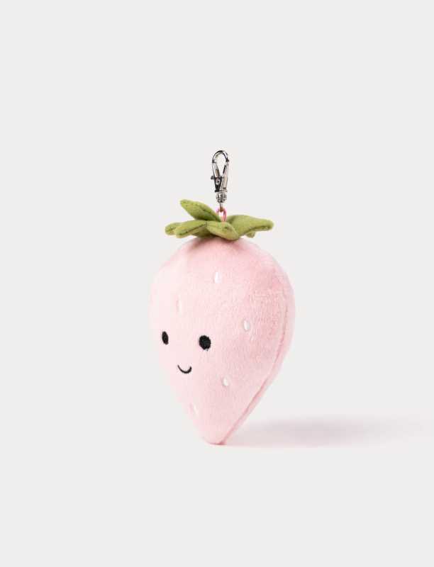 Taschenanhänger Früchte 10  cm, 3-fach ass. im Display