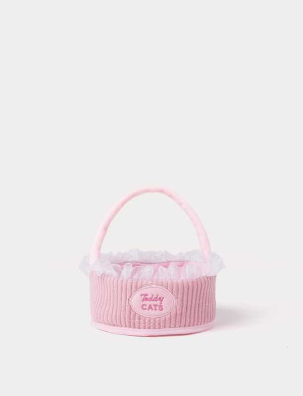 Teddy Cats Geschenkskorb mit 3 Kätzchen