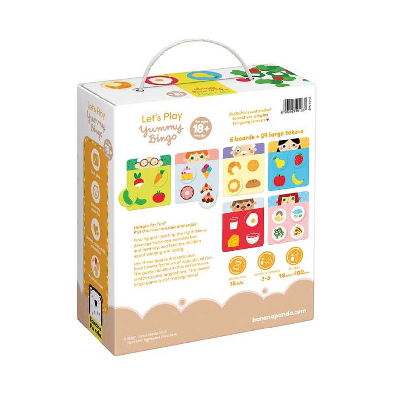Spiel "Yummy Bingo" 18m+ / 30 Teile