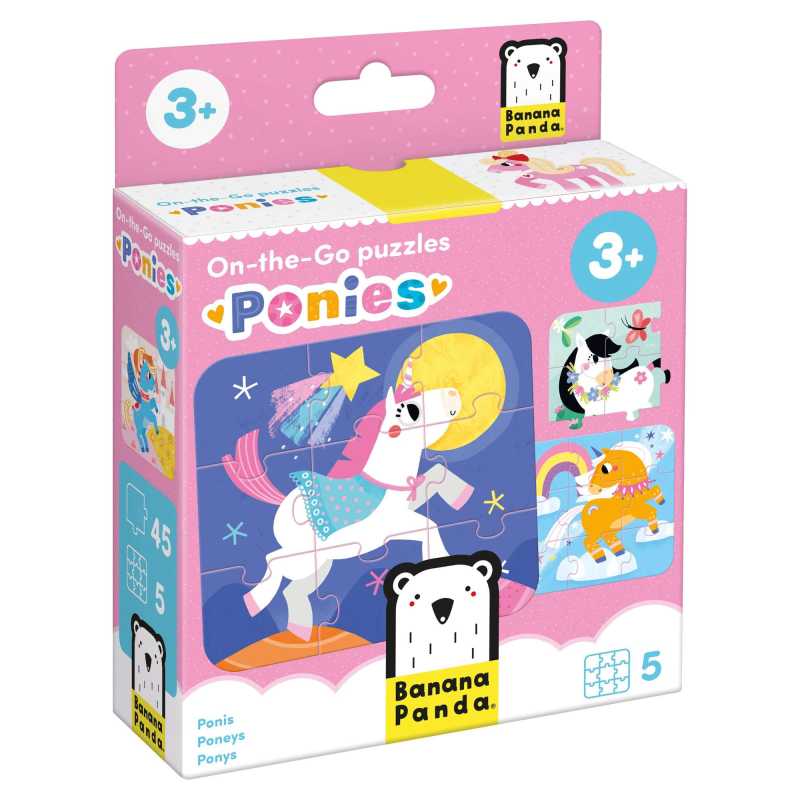 Puzzle "On-the-Go Ponies" 3+ / 45 Teile