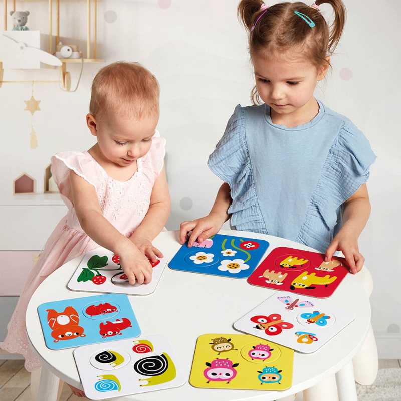 Puzzle "High Contrast Match the Batch" 15m+ / 16 Teile