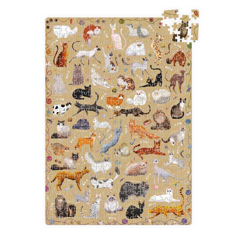Puzzle "Puzzlover Cats" 9+ / 500 Teile