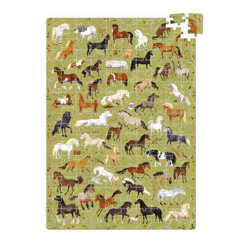 Puzzle "Puzzlover Horses" 7+ / 200 Teile