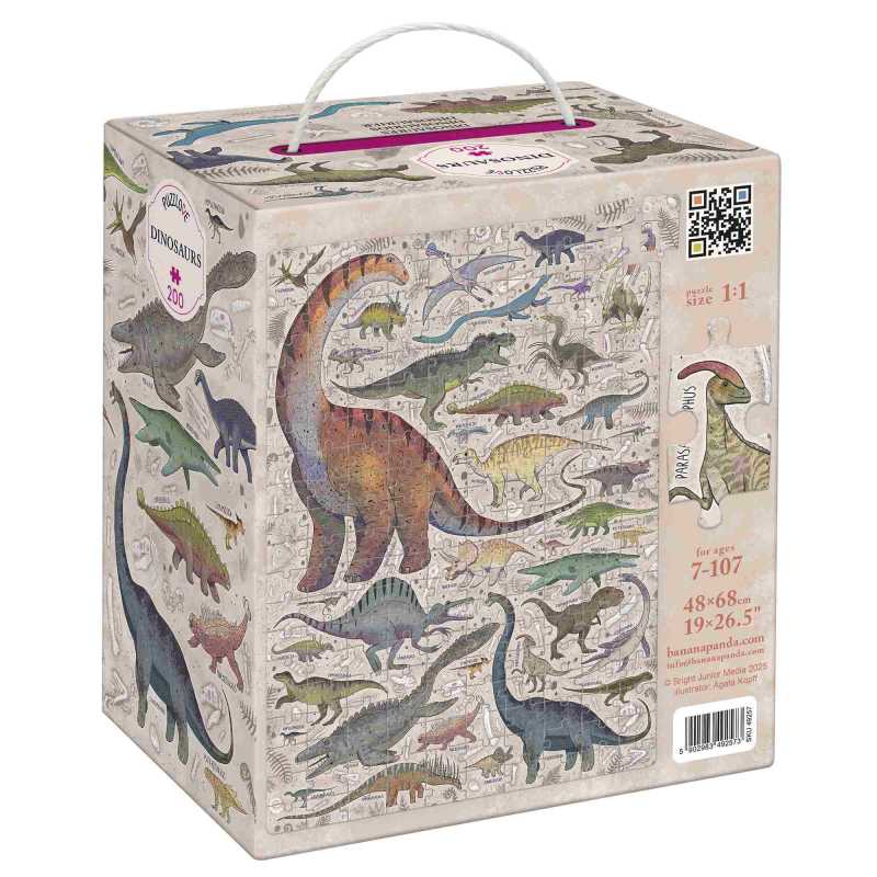 Puzzle "Puzzlover Dinosaurs" 7+ / 200 Teile