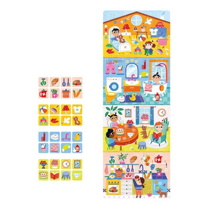 Puzzle "Banana Panda Home plus" 2+ / 24 Teile