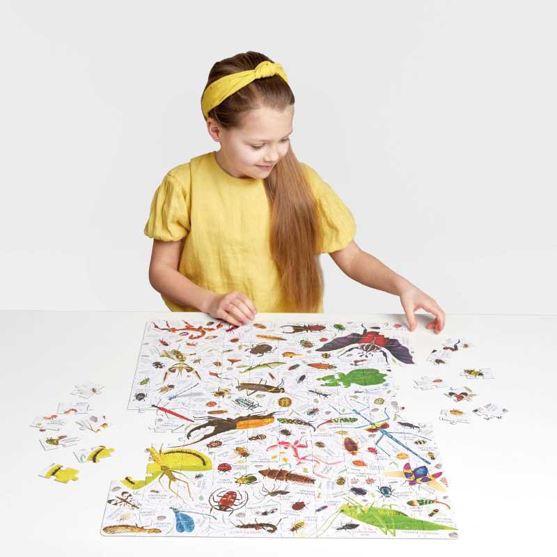 Puzzle "Puzzlover Insects" 7+