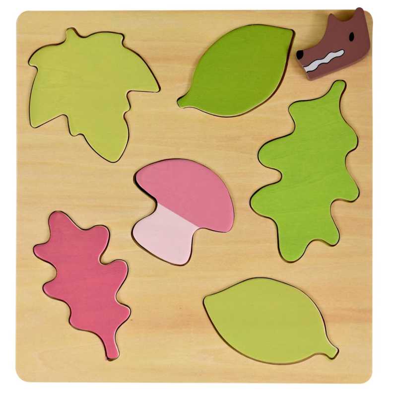 Holzpuzzle Wald