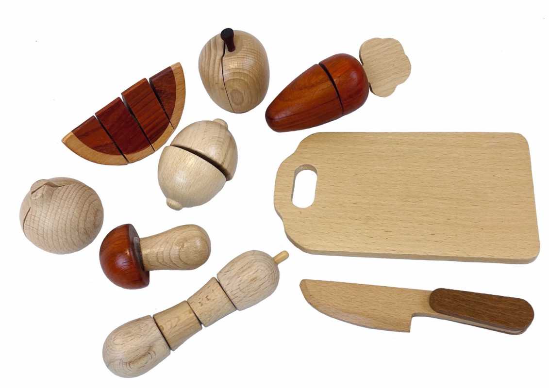 Gemüseset im Koffer