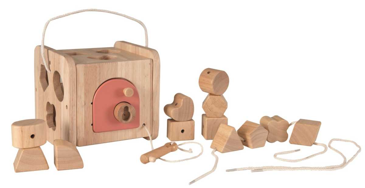 Formen-Steckhaus mit Schloss