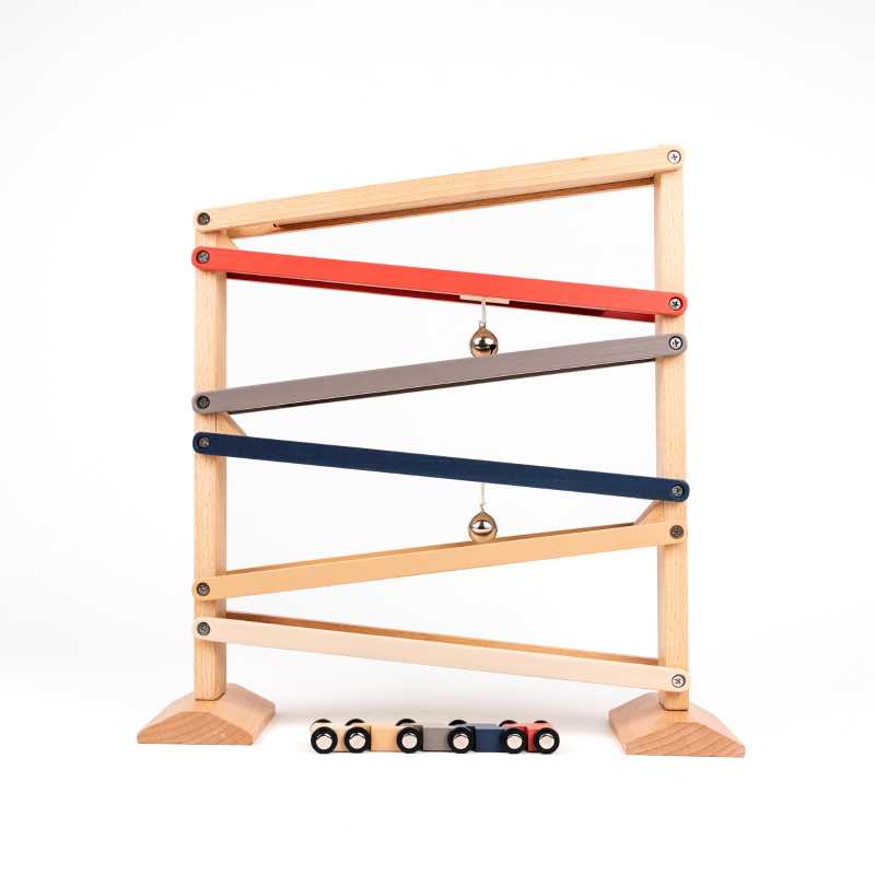 Autorollbahn mit Glocke