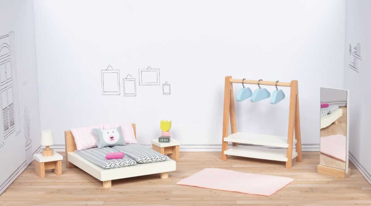 Puppenmöbel Style, Schlafzimmer