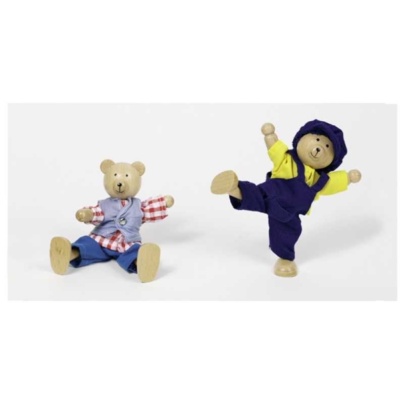 Biegepuppen Bärchens Klamottenkiste, Benna & Bennoh