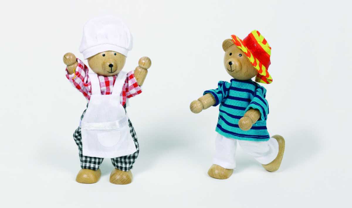 Biegepuppen Bärchens Klamottenkiste, Benna & Bennoh