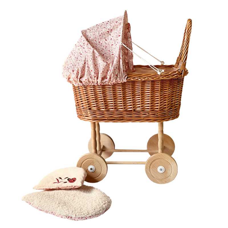 Puppenwagen Marienkäfer