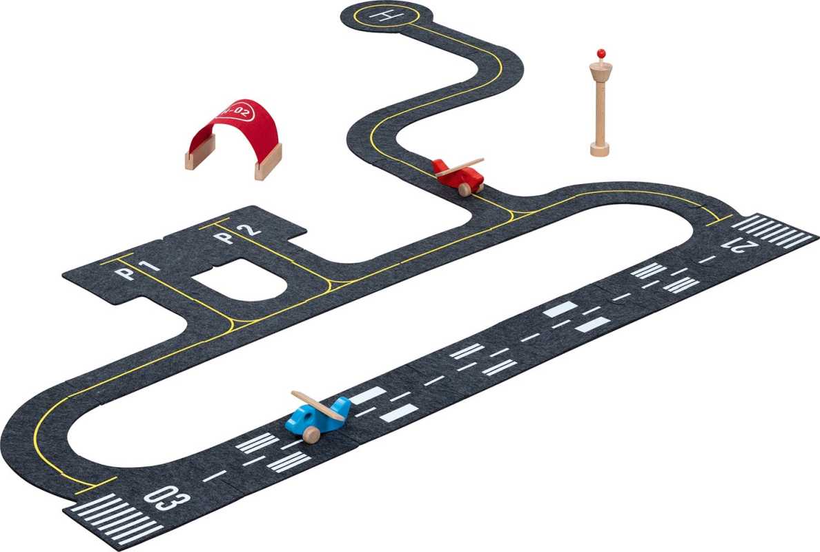 Spielset Flughafen gokiAir 26-teilig