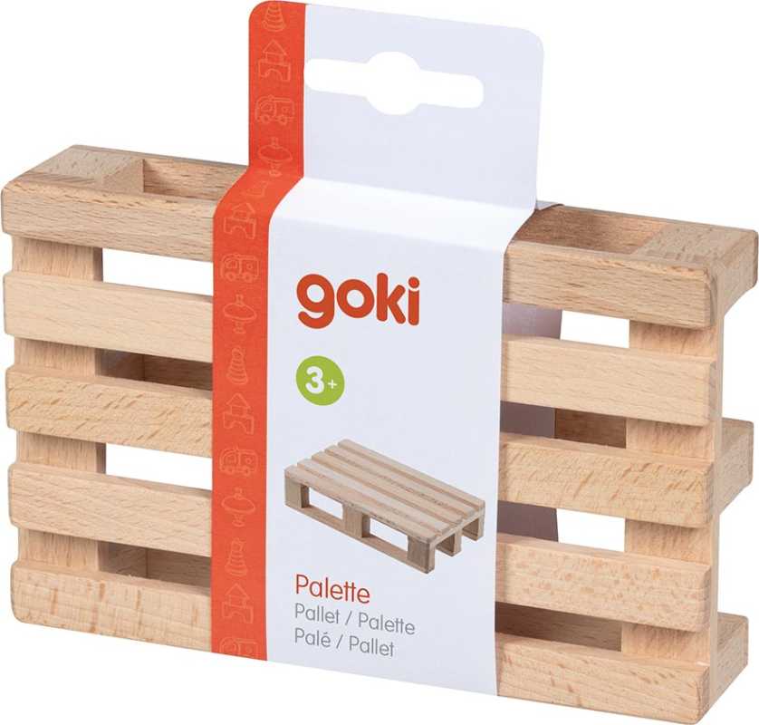 Palette zu Holzbaukränen, 3er Set
