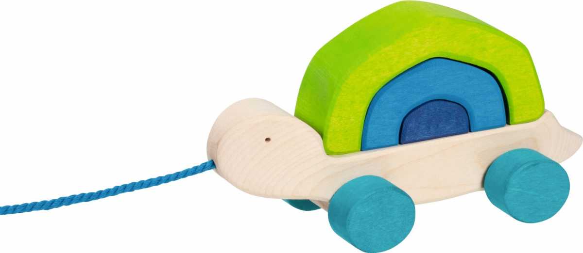 Ziehtier Schildkröte Tortuga mit Wackelgang