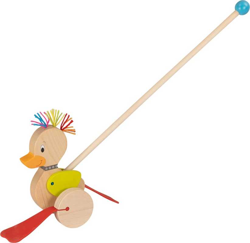 Schiebetier Punk-Ente 22 cm
