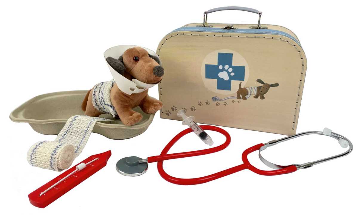 Tierarzt-Set im Koffer