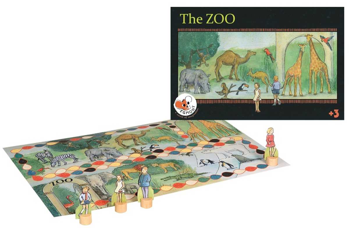 Farbwürfelspiel 'Besuch im Zoo'