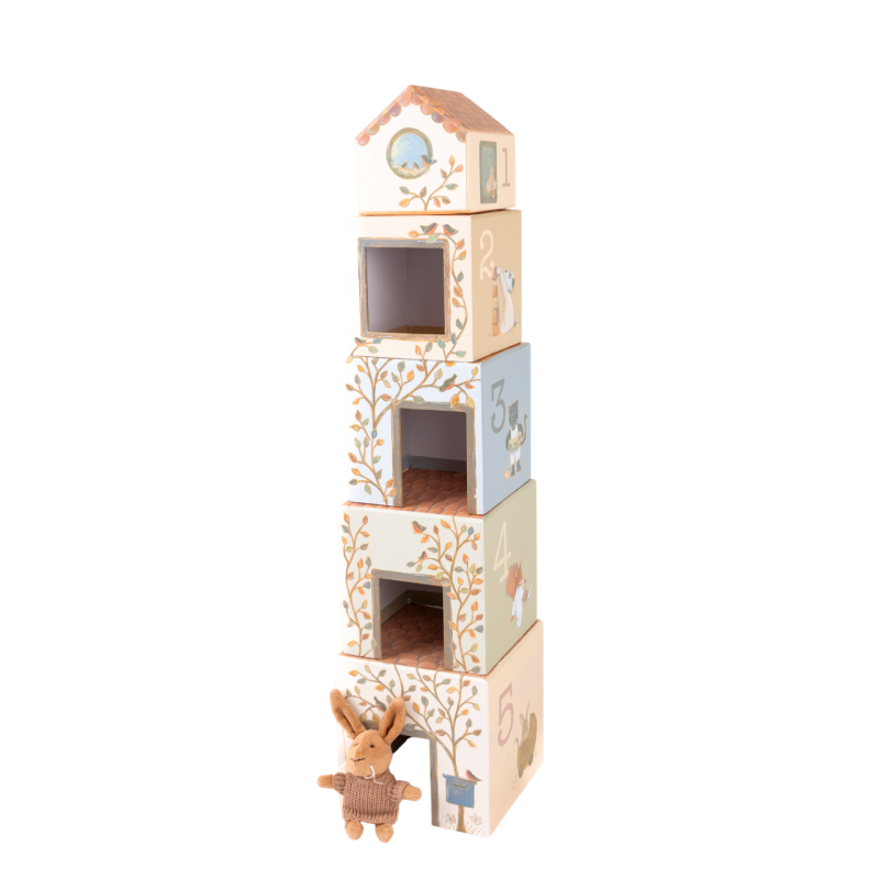 Stapel-Pyramide Hase Lenny