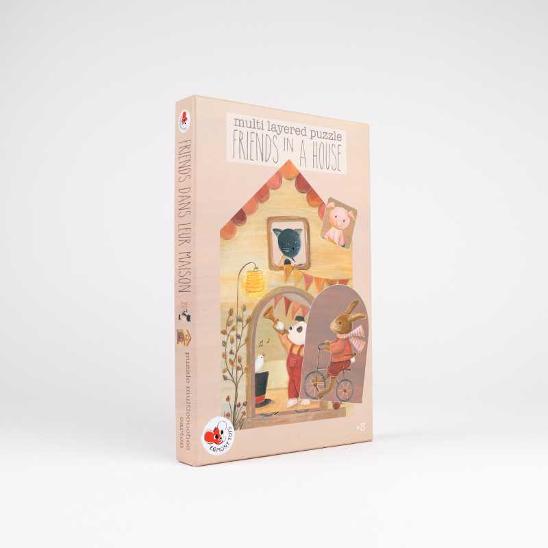 Puzzle Freunde mehrschichtig