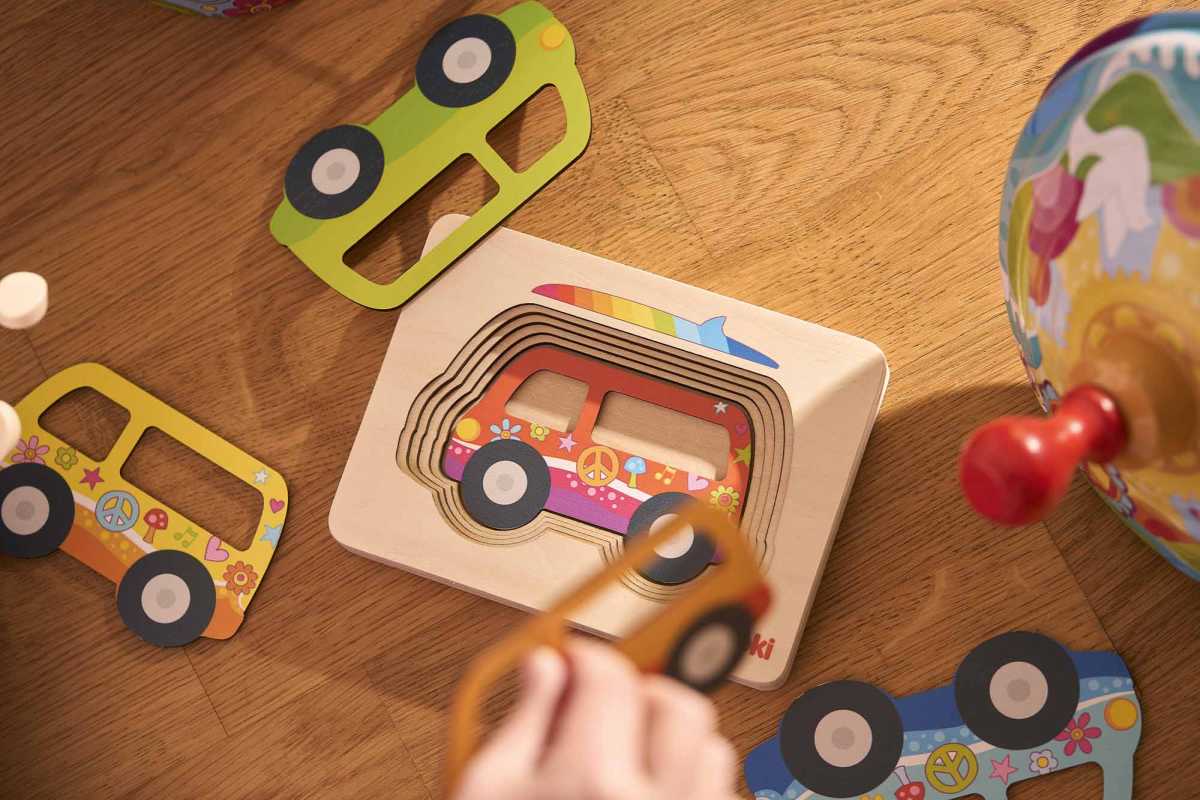 Schichtenpuzzle Van
